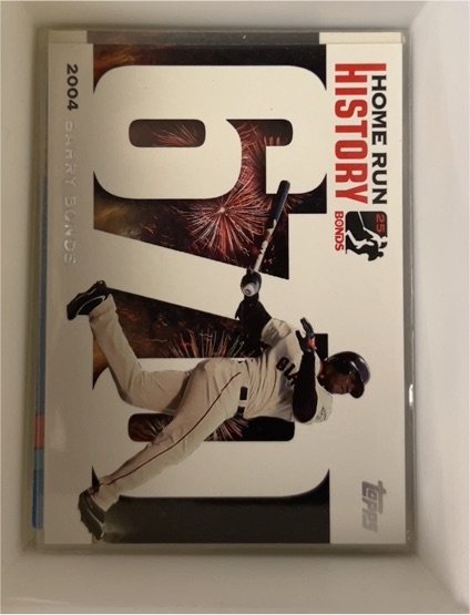 2004 Topps #BB675 Barry Bonds Home Run History — front