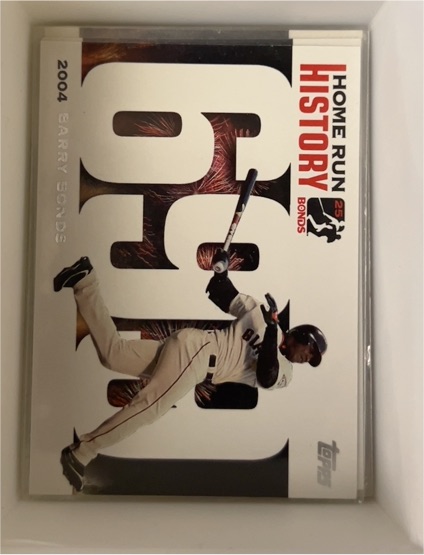 2004 Topps #59 Barry Bonds Home Run History — front