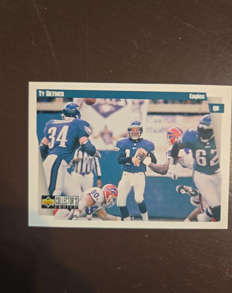 1997 Upper Deck Collector's Choice #172 Ty Detmer — front