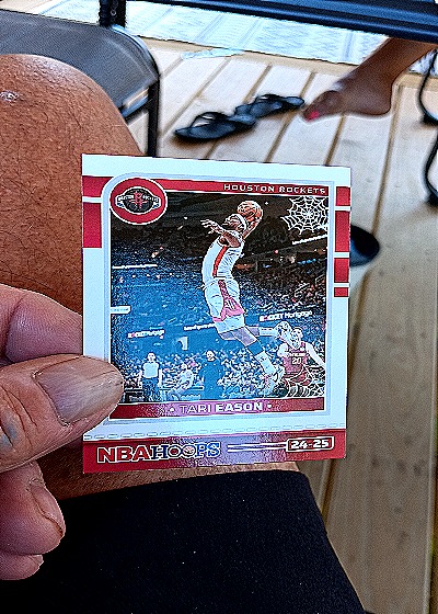 2024-25 Panini NBA Hoops #21 Tari Eason — front