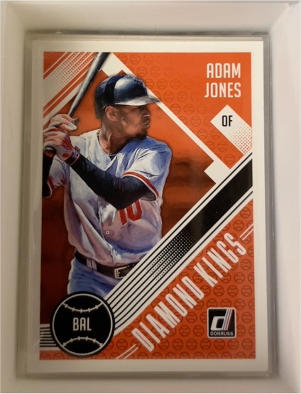 2018 Donruss Diamond Kings #25 Adam Jones — front