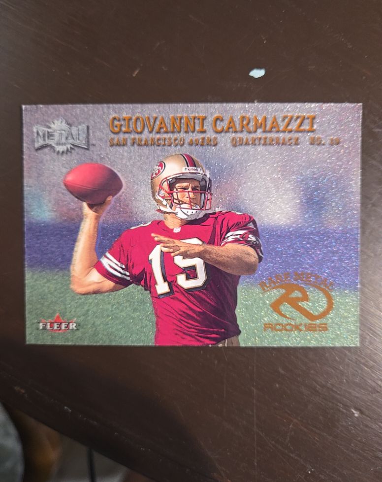 2000 Fleer Metal #283 Giovanni Carmazzi — front
