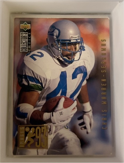 1994 Upper Deck Collector's Choice #39 Chris Warren — front