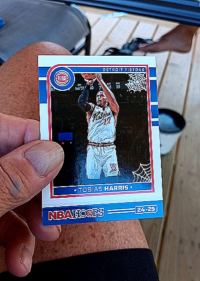 2024-25 Panini NBA Hoops #72 Tobias Harris — front