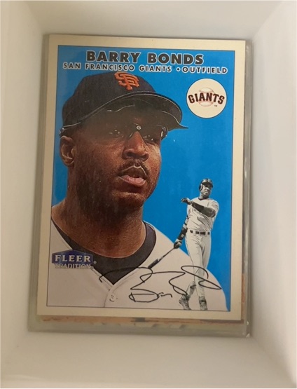 2000 Fleer Tradition #335 Barry Bonds — front
