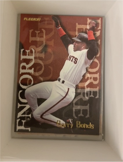 1997 Fleer Encore #698 Barry Bonds — front