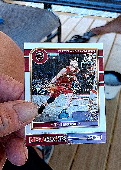 2024-25 Panini NBA Hoops #24-25 Ty Jerome — front