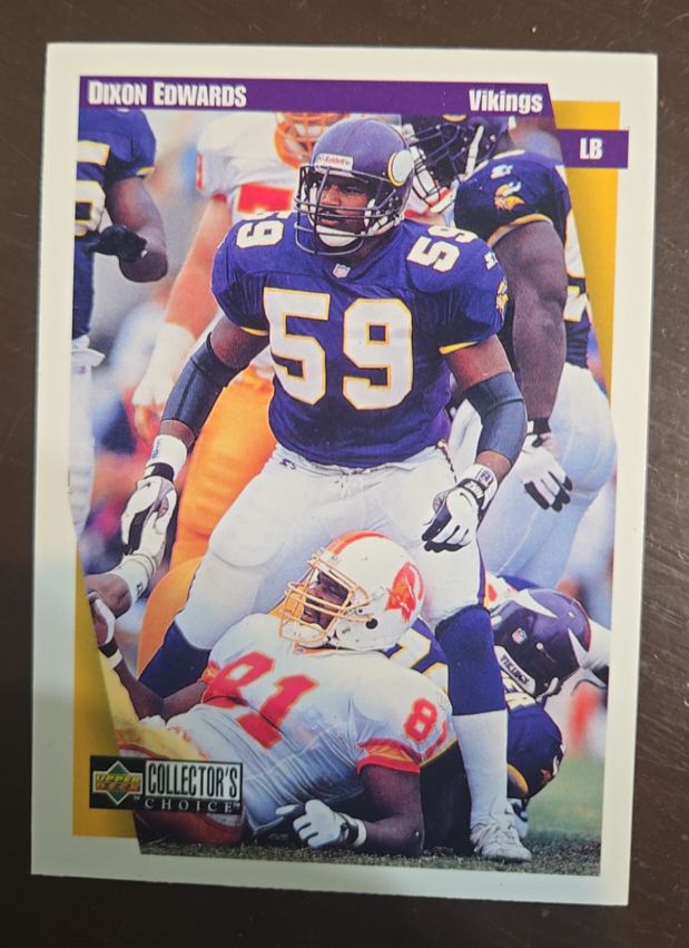 1997 Upper Deck Collector's Choice #297 Dixon Edwards — front