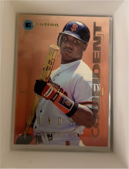 1995 SkyBox Emotion #192 Barry Bonds — front