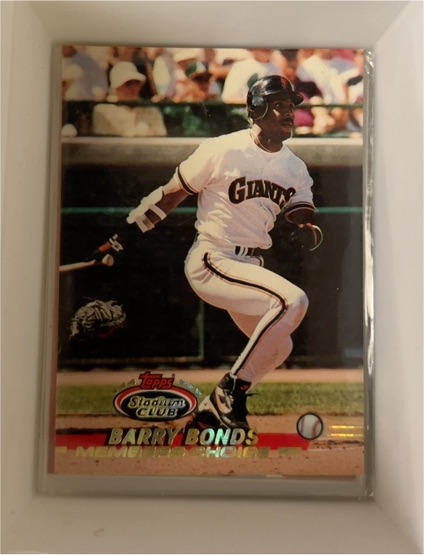 1993 Topps Stadium Club #747 Barry Bonds Members Choice — front