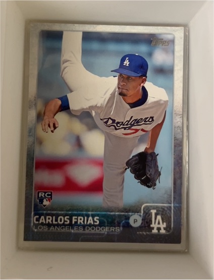 2015 Topps #434 Carlos Frias — front