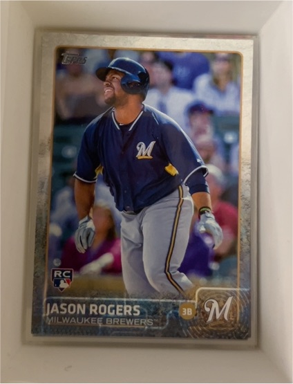 2015 Topps #693 Jason Rogers — front