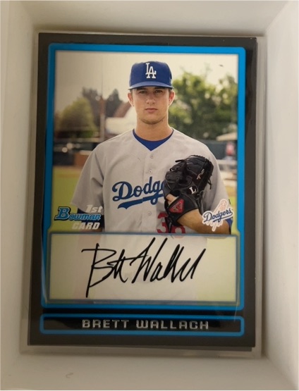 2009 Bowman Draft Prospects #BDPP74 Brett Wallach — front