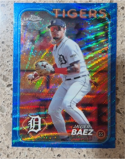 2024 Topps Chrome #109 Javier Baez — front