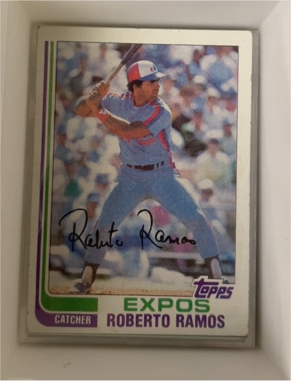 1982 Topps #354 Roberto Ramos — front