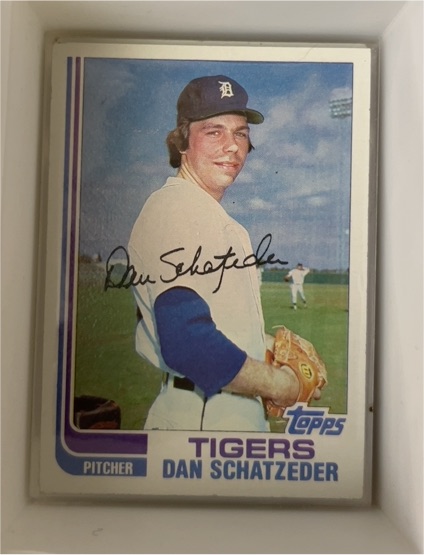 1982 Topps #691 Dan Schatzeder — front