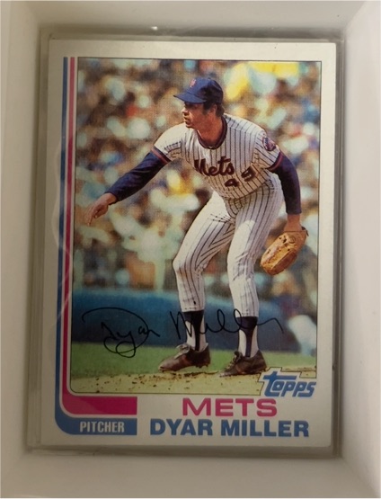 1982 Topps #178 Dyar Miller — front
