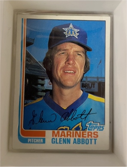 1982 Topps #571 Glenn Abbott — front