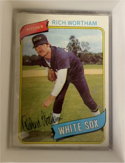 1980 Topps #502 Rich Wortham — front