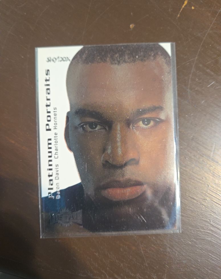 1999-00 SkyBox Metal Platinum Portraits #PP5 Baron Davis — front