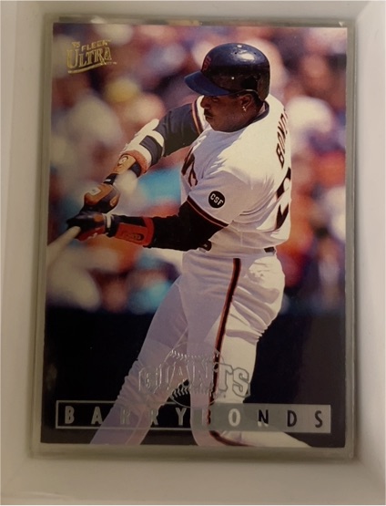 1995 Fleer Ultra #442 Barry Bonds — front