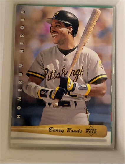 1992 Upper Deck Home Run Heroes #HR6 Barry Bonds — front