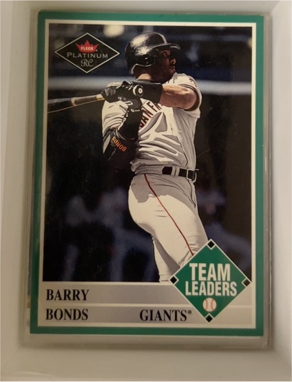 2001 Fleer Platinum #437 Barry Bonds — front