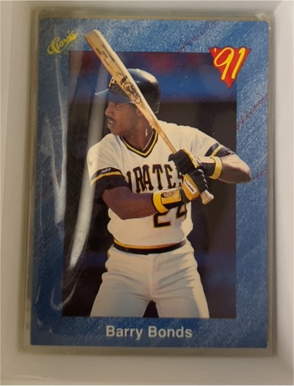 1991 Classic I #T81 Barry Bonds — front