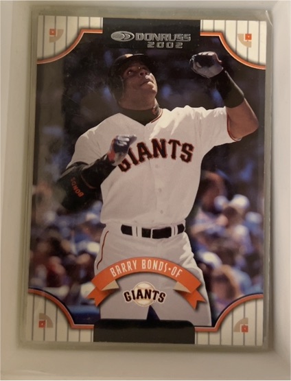 2002 Donruss #2 Barry Bonds — front