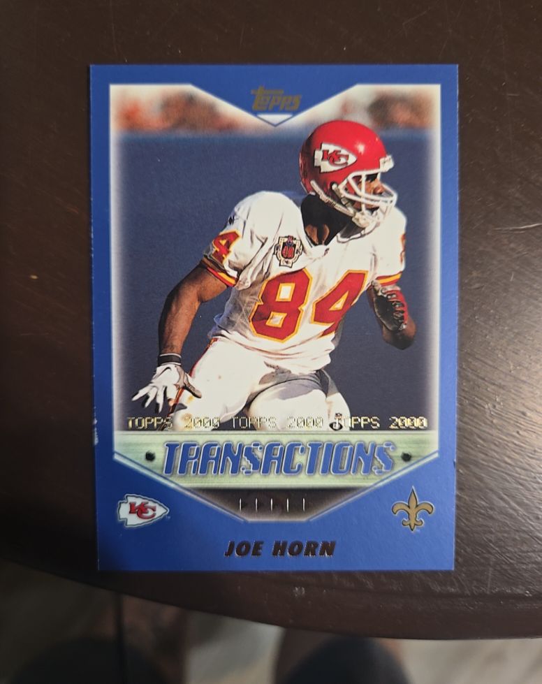 2000 Topps #257 Joe Horn — front