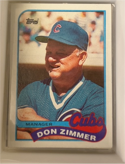 1989 Topps #134 Don Zimmer — front