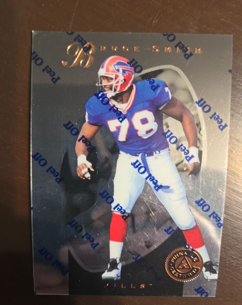 1997 Pinnacle Certified #50 Bruce Smith — front