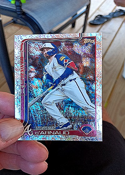 2025 Topps Series 1 #325 Travis d'Arnaud — front