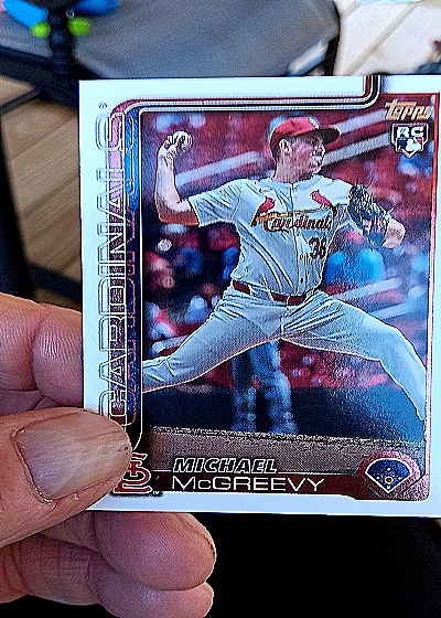 2025 Topps Series 1 #193 Michael McGreevy — front