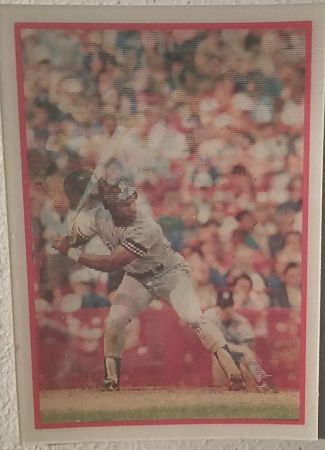 1987 Sportflics #4 Rickey Henderson — front