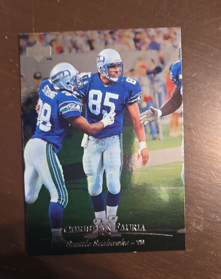 1996 Upper Deck Silver #27 Christian Fauria — front