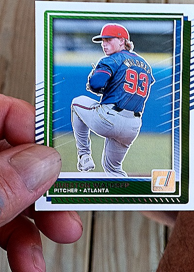 2025 Donruss #58 Hurston Waldrep — front