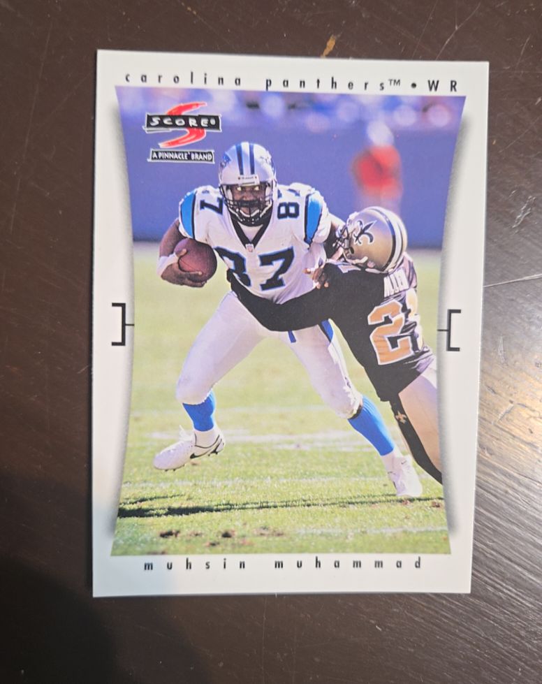 1997 Score #87 Muhsin Muhammad — front