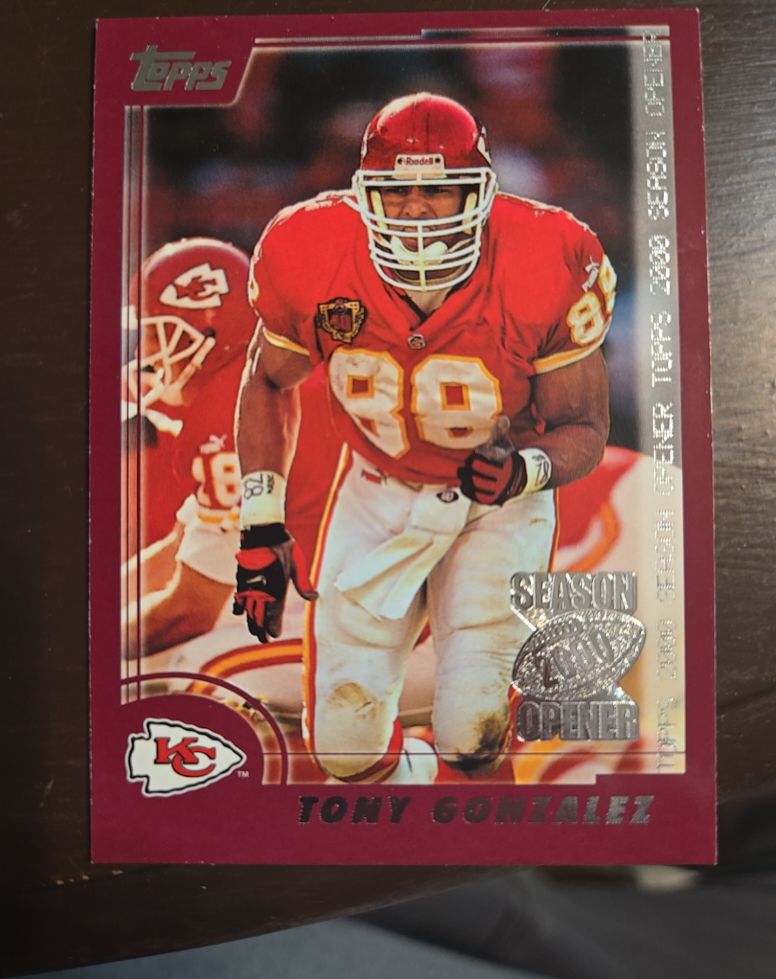 2000 Topps Season Opener #40 Tony Gonzalez — front