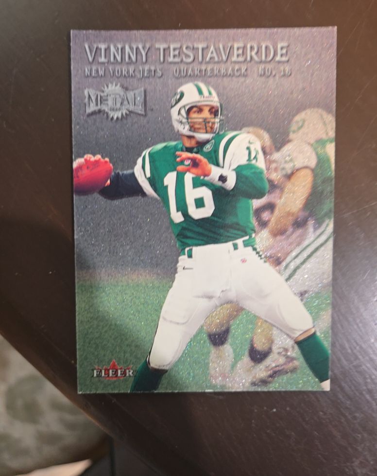 2000 Fleer Metal #159 Vinny Testaverde — front