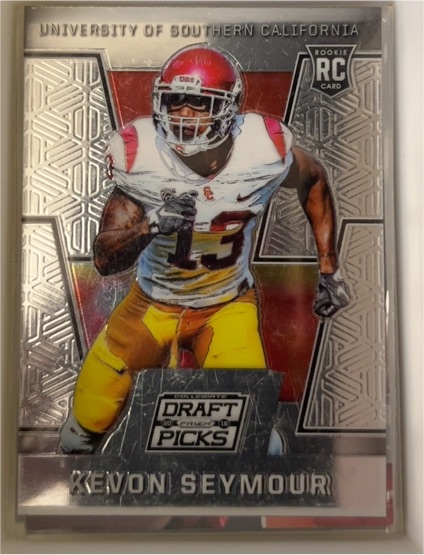 2016 Panini Prizm Collegiate Draft Picks #217 Kevon Seymour — front