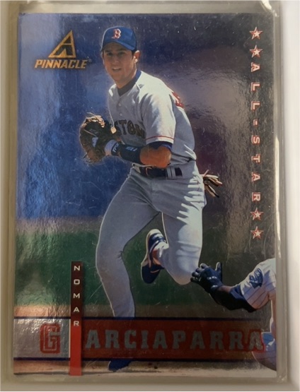 1998 Pinnacle Plus #8 Nomar Garciaparra — front