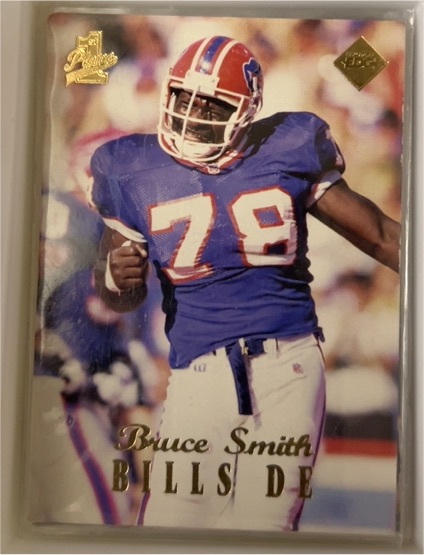 1998 Collector's Edge First Place 50-Point #50 Bruce Smith — front