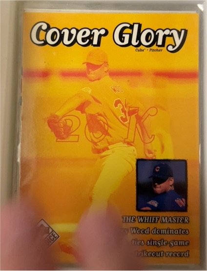 1999 Upper Deck Choice #29 Kerry Wood Cover Glory — front