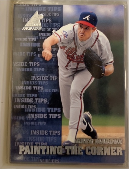 1998 Pinnacle Inside #142 Greg Maddux — front