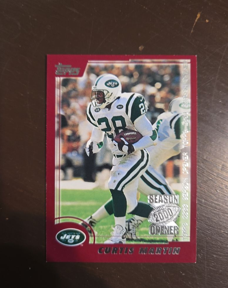 2000 Topps Season Opener #121 Curtis Martin — front