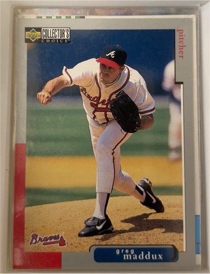 1998 Upper Deck Collector's Choice #305 Greg Maddux — front
