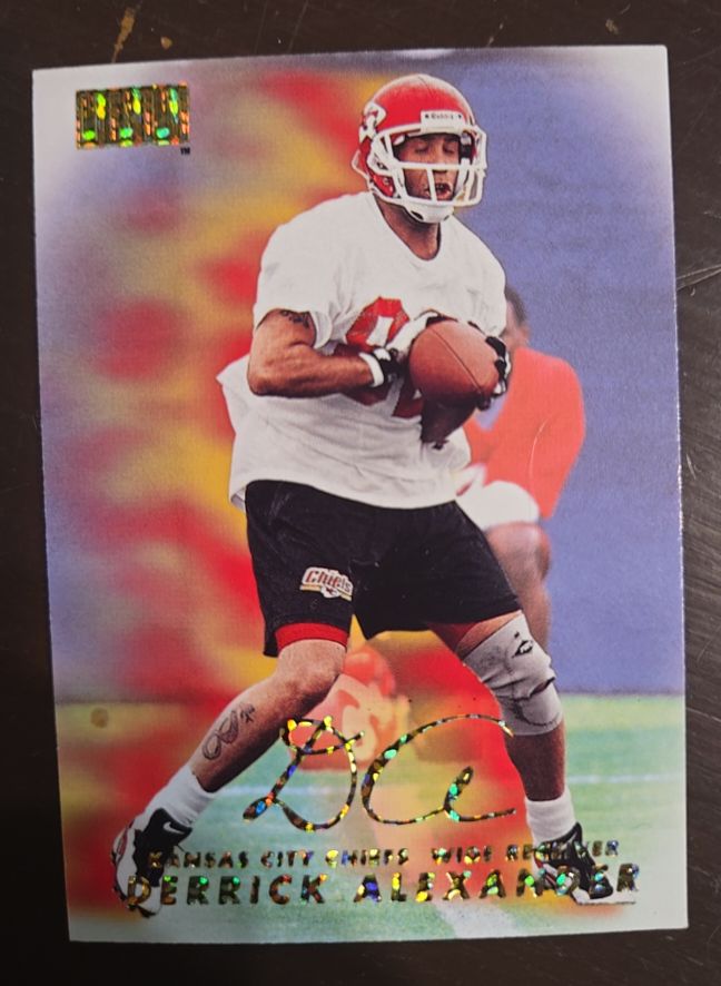 1998 SkyBox Premium #170 Derrick Alexander — front