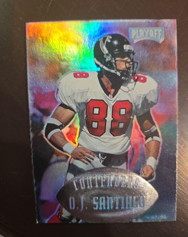 1997 Playoff Contenders #88 D.J. Santiago — front
