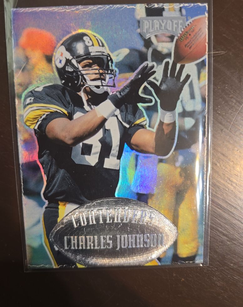 1997 Playoff Contenders Charles Johnson — front